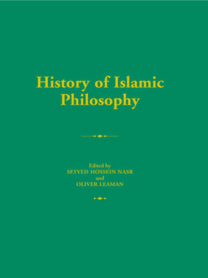 cover image of History of Islamic Philosophy